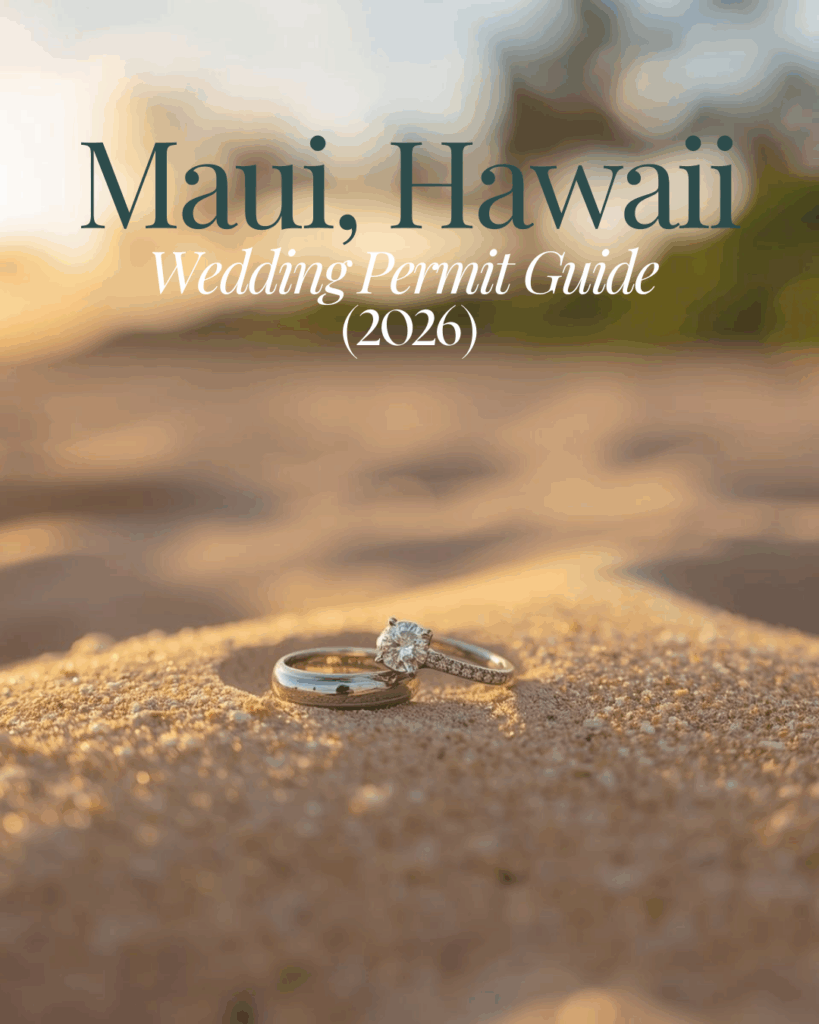 Maui, Hawaii Wedding Permit Guide