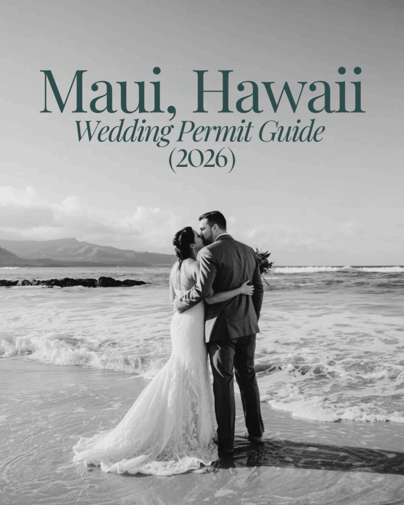 Maui Hawaii Wedding Permit guide cover photo