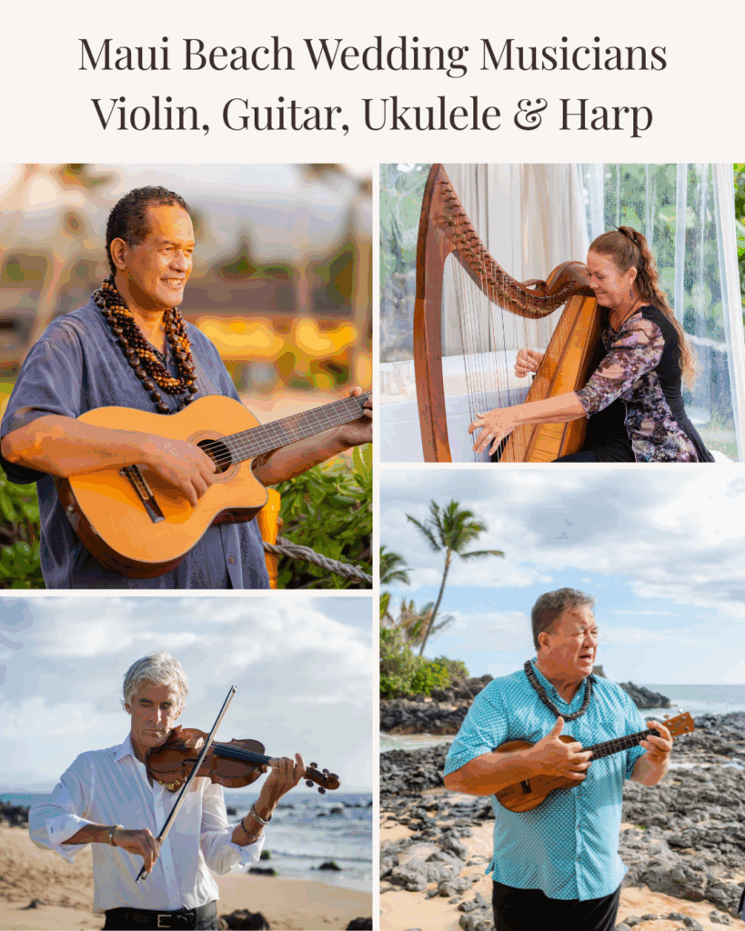 Maui Beach Wedding Musicians - cover