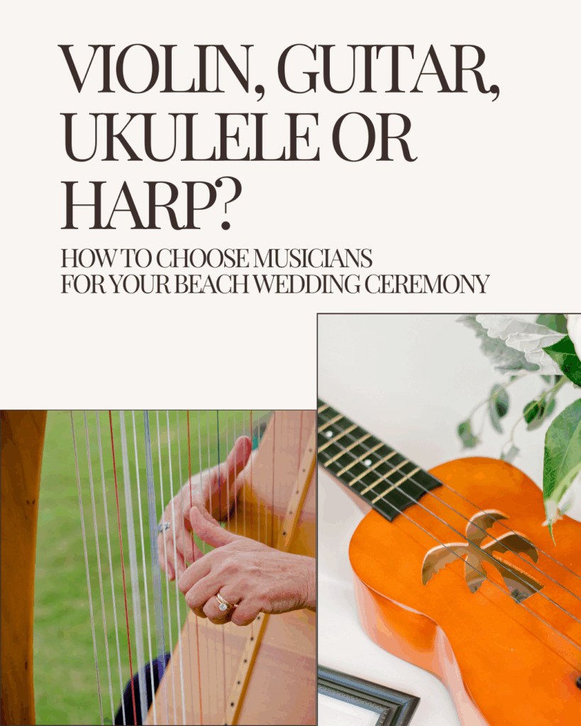 How to choose musicians for your beach wedding ceremony cover