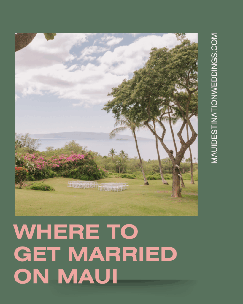 Where to get married on Maui