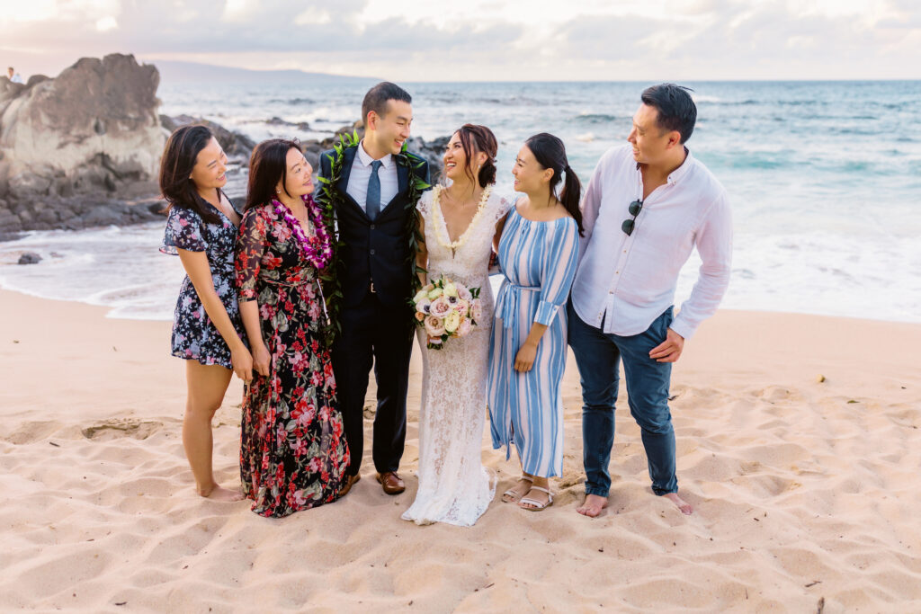 Maui Elopement wedding attire