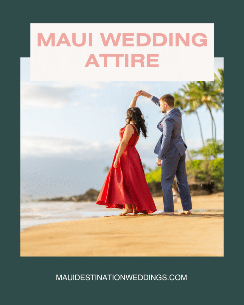 Maui Wedding Attire
